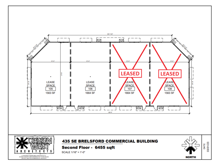 Floor 2 - Available Areas